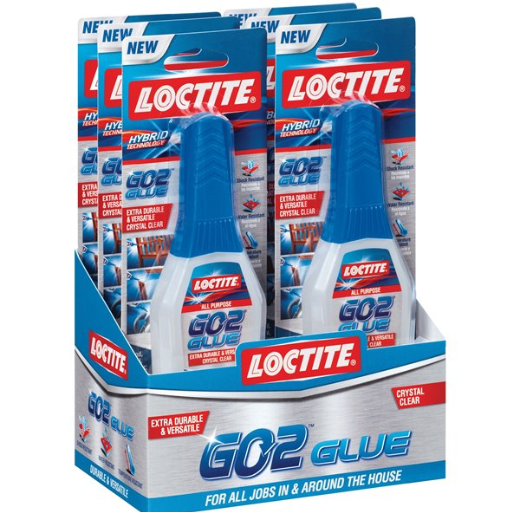 Cleaning Up After Using Loctite Go2 Glue