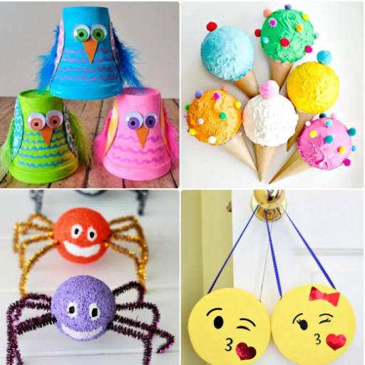 Creative Project Ideas Using Hot Glue and Styrofoam