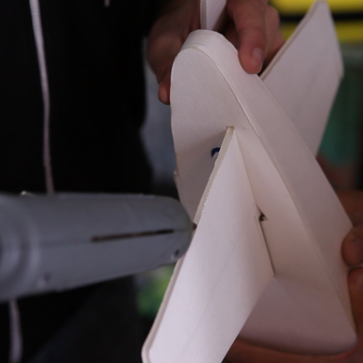 Instructions for Crafting with Hot Glue and Styrofoam