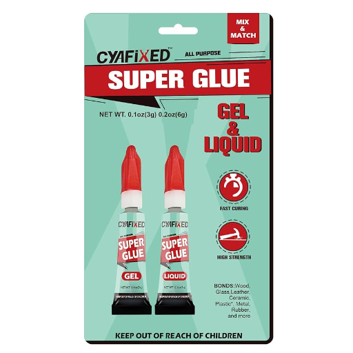 Properties of Liquid and Gel Super Glue