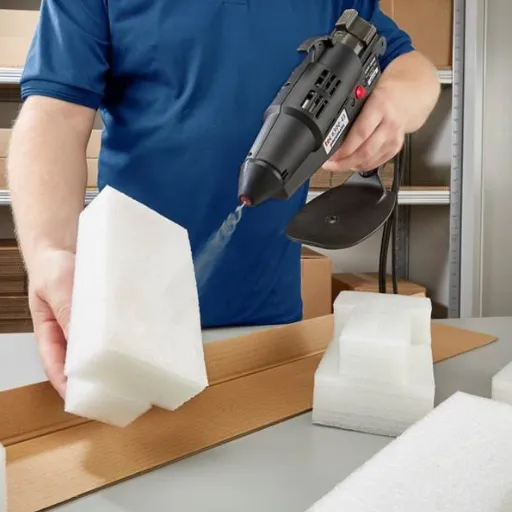 Application Techniques for Hot Glue on Styrofoam