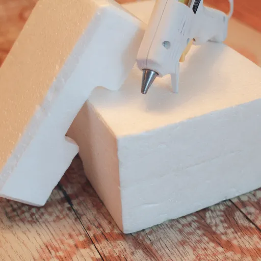 Techniques to Join Styrofoam Pieces