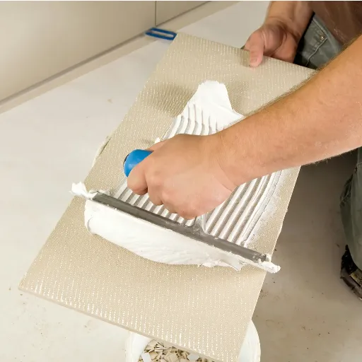 Application of Outdoor Tile Adhesive
